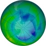 Antarctic Ozone 2001-08-11